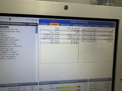 USED 2021 HAAS UMC 1000SS.