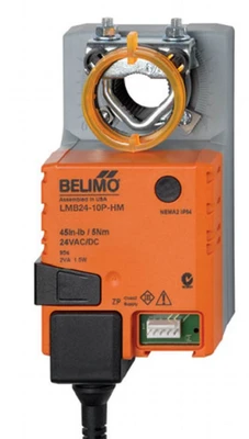 Belimo LMB24-10P-HM Damper Actuator, 45 in-lb [5 Nm], Non Fail-Safe, AC/DC 24 V [New]