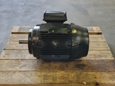15 hp, 230/460 Volts, 3520 RPM, 254TC, Electric Motor