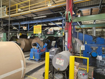 BHS BWP FOSBER Double Wall / 5-Ply Corrugating Line, Complete Corrugators | Alpine CS Machinery (7)