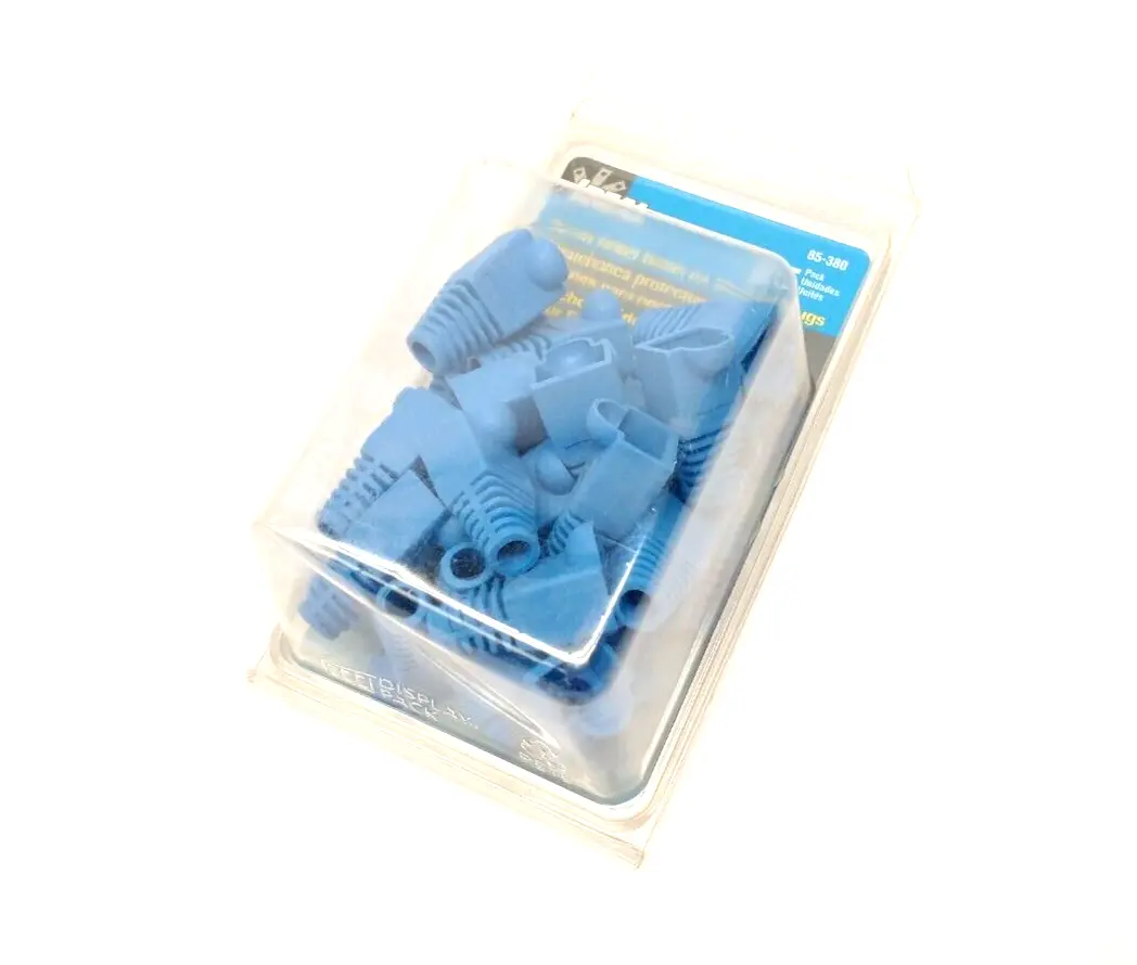 85-380 | IDEAL  Strain Relief Boot For Modular Plugs RJ45 CAT 5e 25 PACK - New