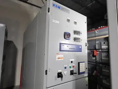 15kV Switchgear Lineup MVS Load Break Controller, 2000 Amp