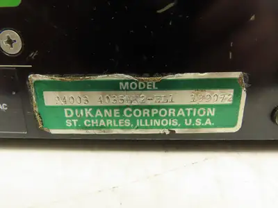 Dukane 4035 Dynamic Process Controller 100-120V/220-240V