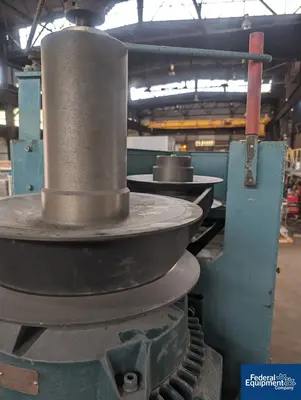 USED Bowers 75 HP Bowers Disperser, S/S, Model 75VSM18