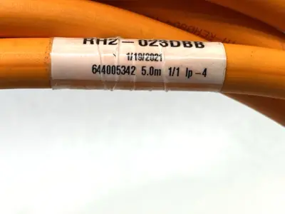 USED BOSCH REXROTH SERVO MOTOR HYBRID CABLE 5M RH2-023DBB-NN-005,0