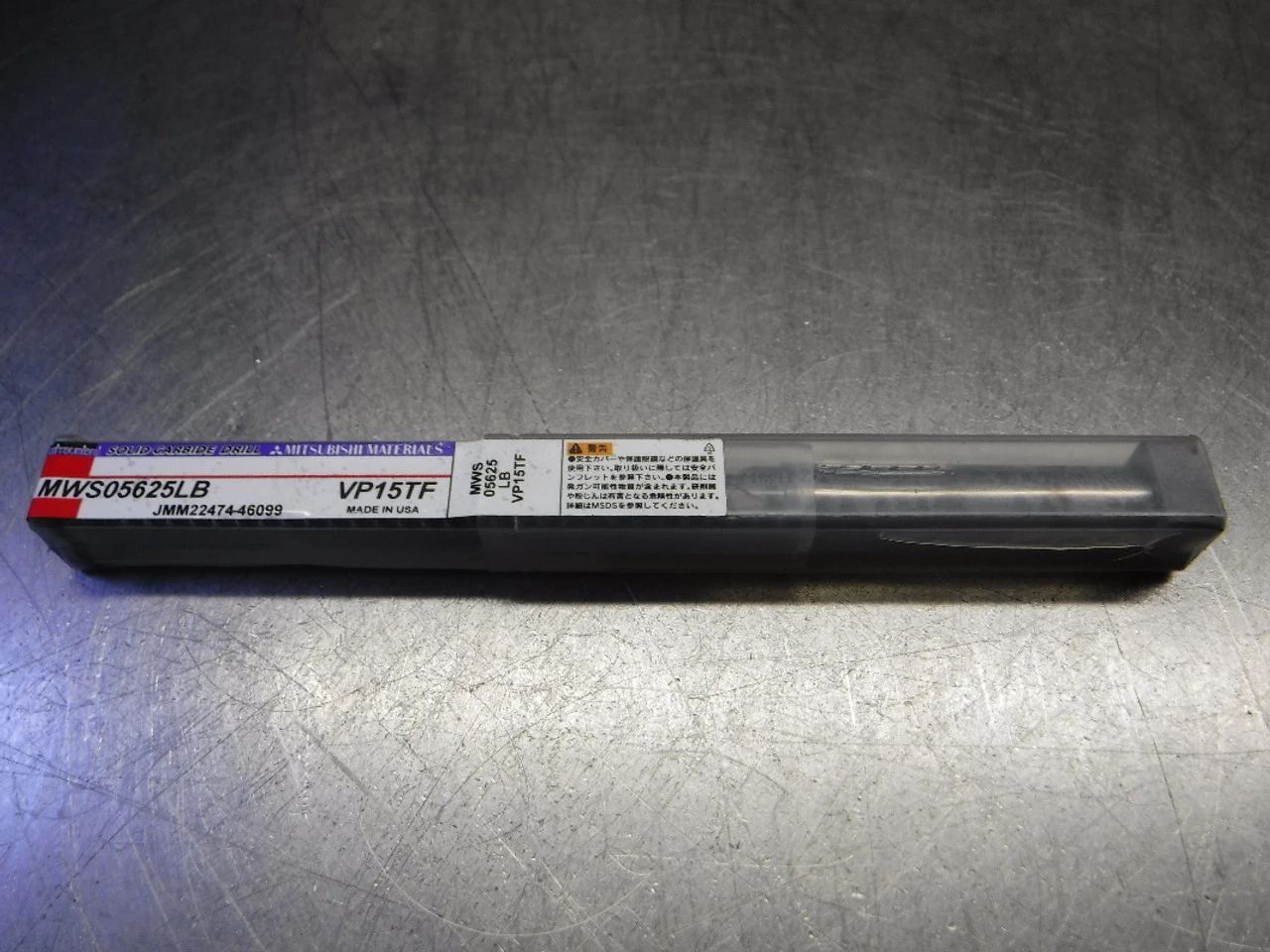 Mitsubishi 9/16" 2 Flute Coolant Thru Carbide Drill MWS05625LB VP15TF (LOC1461)
