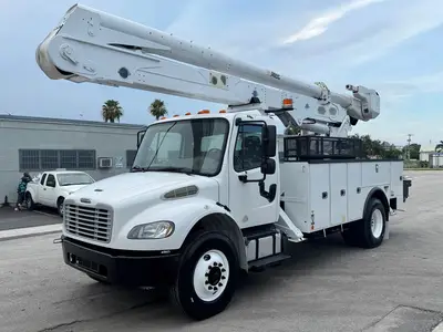 Used 2018 ALTEC AA55 MH Bucket (boom) trucks Florida US | Truck and Van Outlet #1509155
