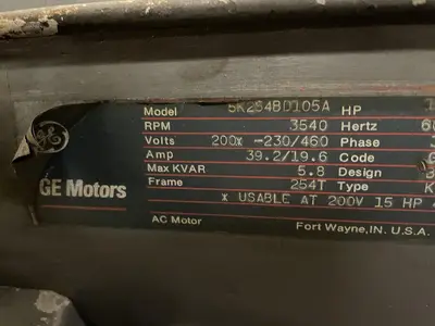 Used GE 5K254BD105A Industrial Controls | Surplus Asset Holdings #1220970
