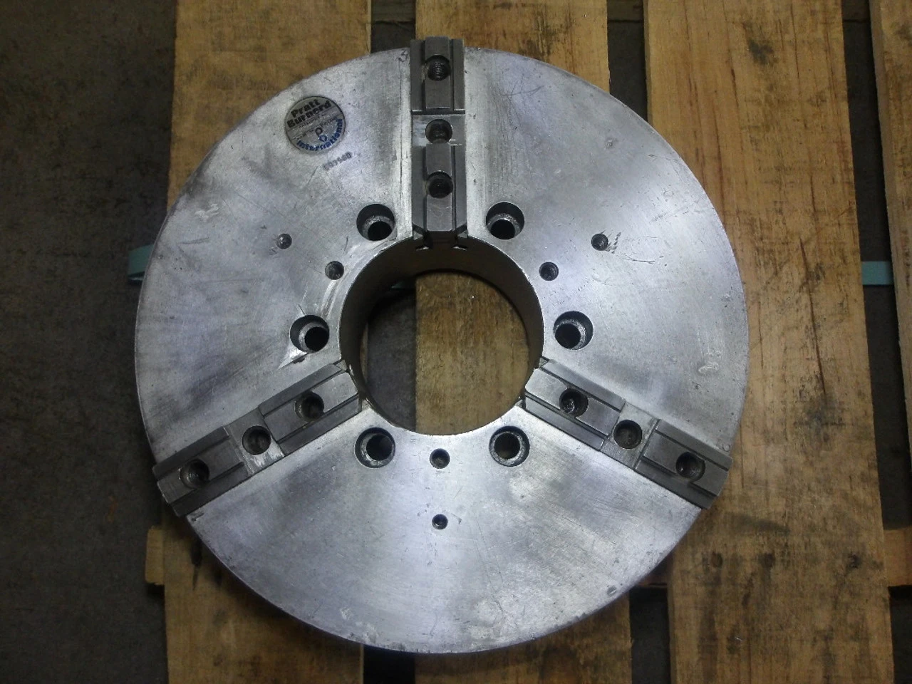 Pratt Burnerd International 12" 3 Jaw Thru Hole Lathe Chuck E93560 (STK)