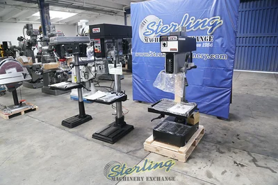 New | in-Stock JET JDPE-20EVS-PDF Heavy Duty & Sensitive Single Spindle Drills California US | Sterling Machinery Exchange #1467448