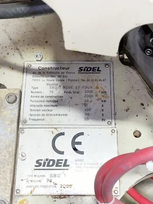 SIDEL SB01 Machine de moulage par soufflage (bouteille/conteneur) | Perry Equipment (11)
