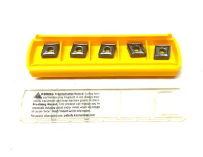 New | in-Stock KENNAMETAL KENLOC™ NEGATIVE INSERTS CNMG090308MP Inserts (Misc) | Maverick Industrial Sales #1106013