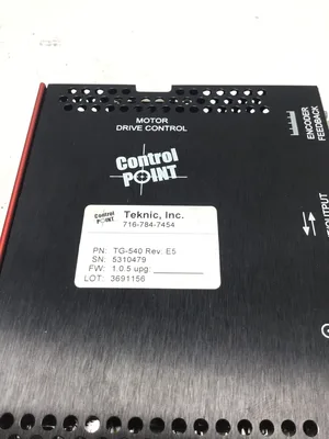 Teknic TG-540 Motor Drive Control Rev E5