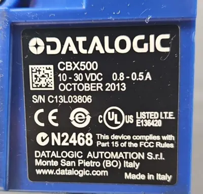 Datalogic CBX500 Network Connection Box No Cables (BIN415)