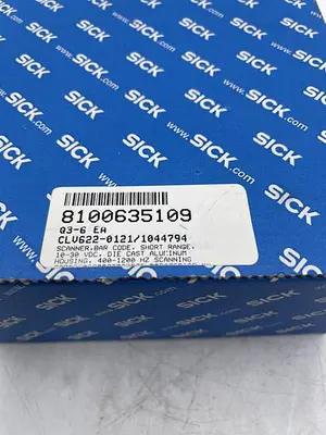 New | in-Stock SICK SICK CLV622-0121/1044794 Sensors | ND Industrial Surplus #1214737