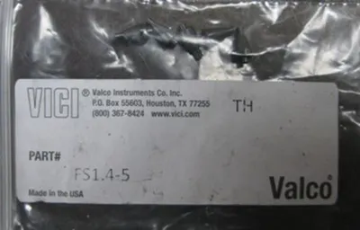 QTY. 5. VICI VALCO FERRULE PART NO: FS1.4-5. ....