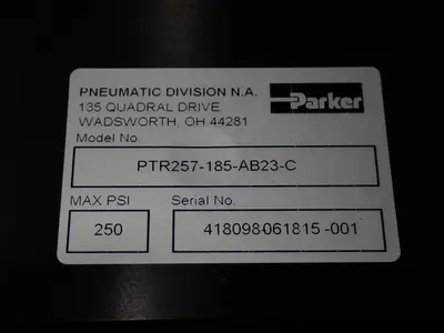USED PARKER PTR257185AB23C