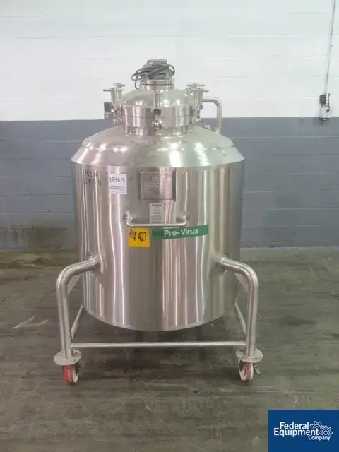 Used Cherry-Burrell 130 Gal Cherry Burrell Reactor, 316L S/S, 50/100# Reactors Ohio US | Federal Equipment Company #126062