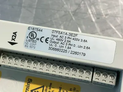 Used KEB 07F5A1A3E2F Servo Drives Ohio US | HGR 24 #1280528