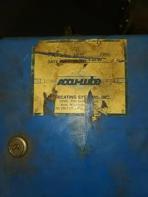 USED ACCU-LUBE LS-3V