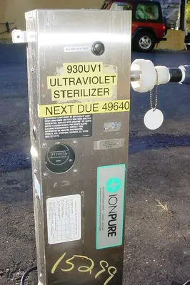 USED IONPURE UV STERLIZER SR1 TRI-C