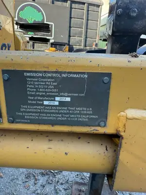 USED 2014 VERMEER SC802