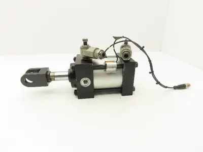 Numatics T6EQP-01/1E-AAA2 Pneumatic Air Cylinder 3.25" Bore x 1.5" Stroke 1" Rod