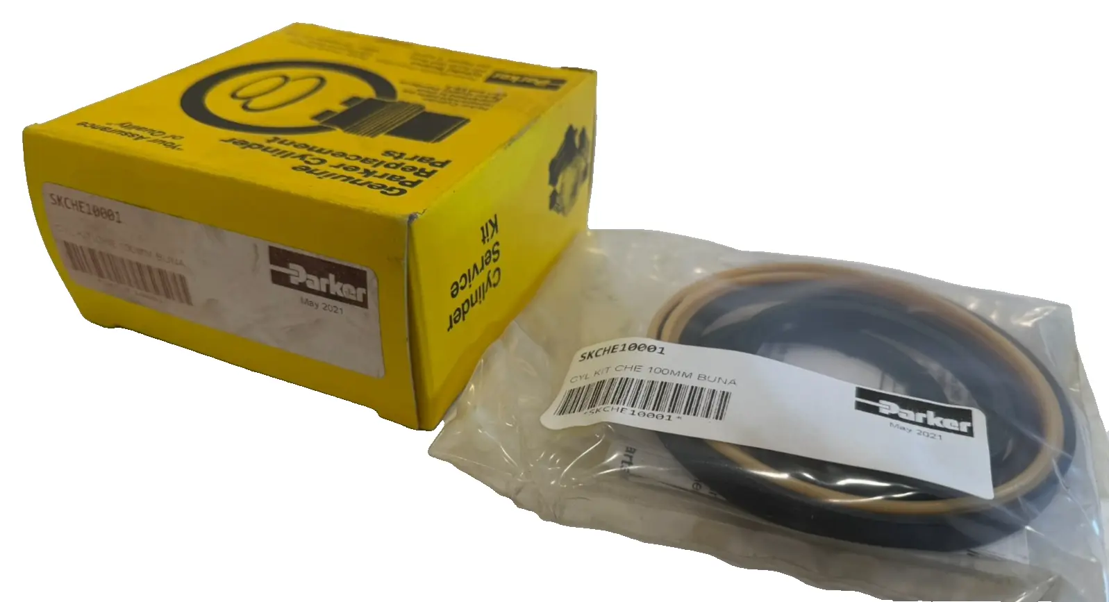NEW PARKER SKCHE10001 CYLINDER KIT 100MM BUNA
