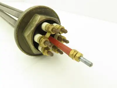 Rica Immersion Heating Element 265V 7200W 1.5"NPT Screw Plug 24"L Tube