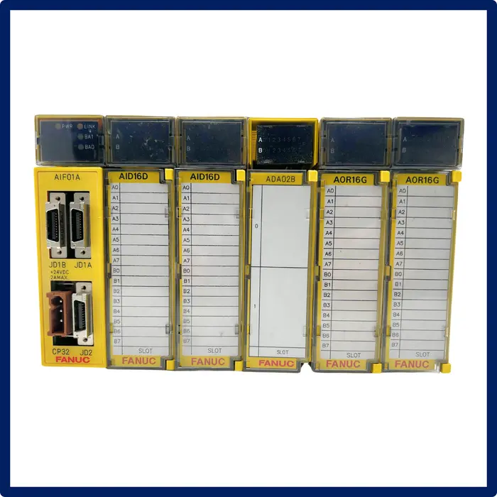 Used FANUC A03B-0807-C002 WITH A03B-0807-C011 PLC Chassis Texas US | CNC TOOLS LLC #905478