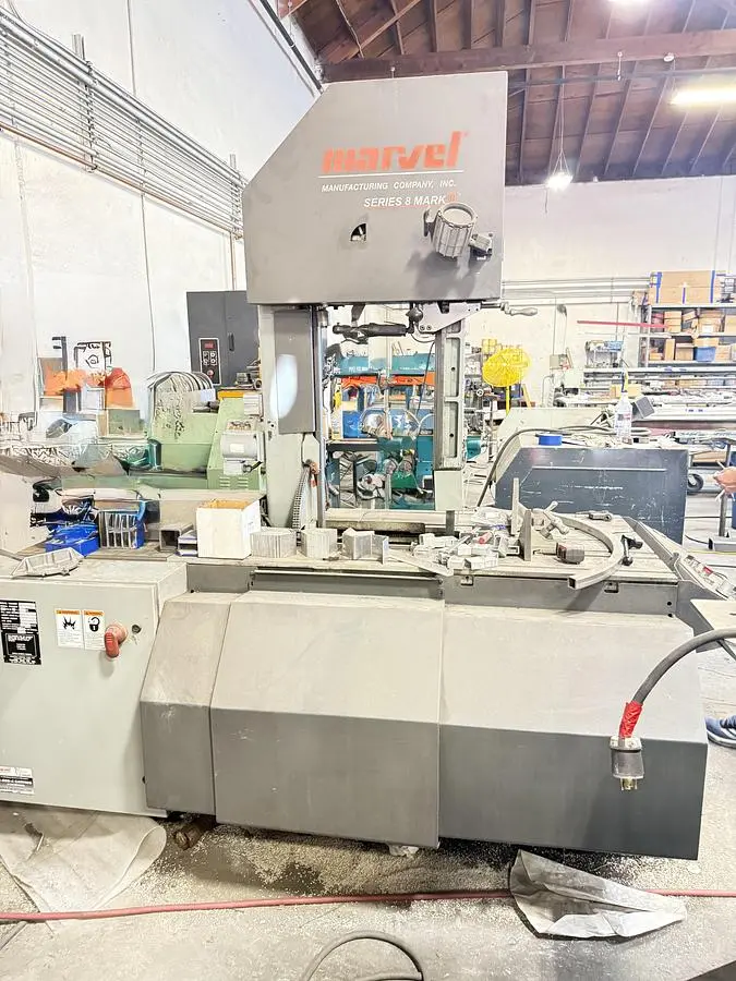 2014 Marvel Mdl. 8-Mark-III Vertical Band Saw, s/n 841070