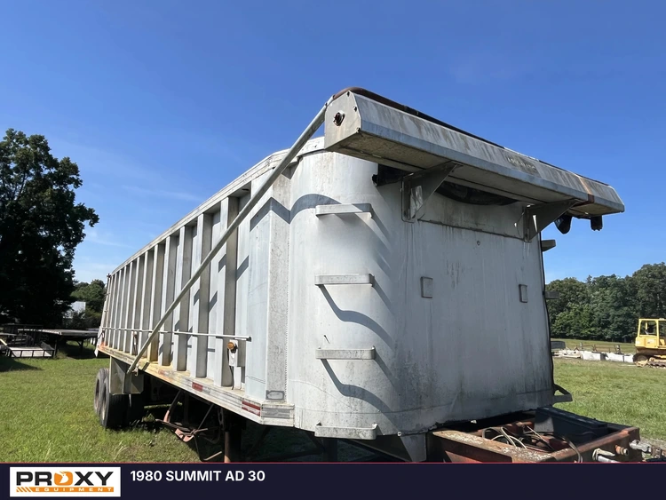 Used 1980 SUMMIT AD 30 Dump Trailers North Carolina US | Proxy Equipment #1388832