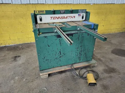 Used TENNSMITH _UNKNOWN_ Power Squaring Shears (Gauge) Ohio US | Yoder Brothers machinery #1470454