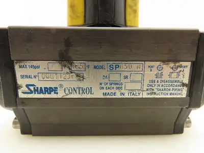 Used SHARPE _UNKNOWN_ Parts (Hydraulics and Pneumatics) | Arrow Industrial #636048