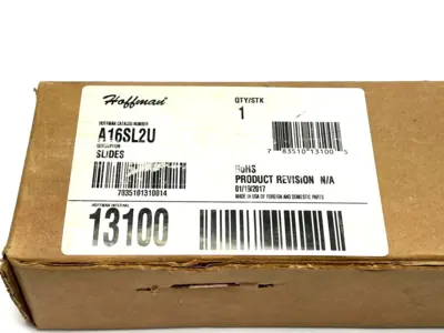 A16SL2U | Hoffman  Slides Fits Rack Angles Steel - New