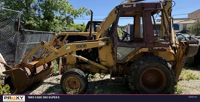 Used 1985 CASE 580 SUPER E Backhoe Loaders New York US | Proxy Equipment #1388825