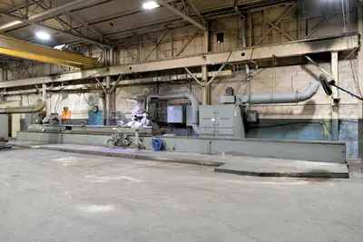 24" SWING x 372" LONG (31' CAPACITY) CINCINNATI CYLINDRICAL GRINDER / POLISHING MACHINE: YOBRO #24067