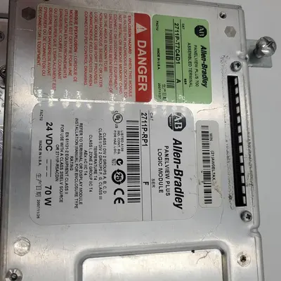 Used ALLEN BRADLEY ALLEN BRADLEY PANELVIEW PLUS 700 2711P-T7C4D1 SER A LOGIC MODULE 2711P-RP1 Automation Control (HMI) | ND Industrial Surplus #1218899