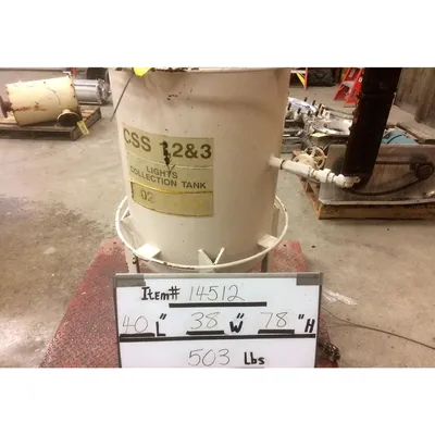 Used 100 Gallon Carbon Steel Tank