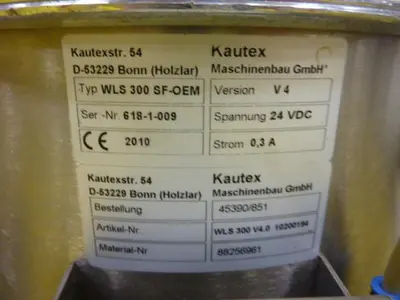 USED KRUPP KAUTEX WLS 300 SF-OEM