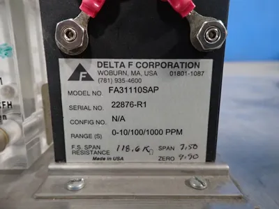 Used DELTA F FA31110SAP Analyzer Testers | HGR 24 #744151