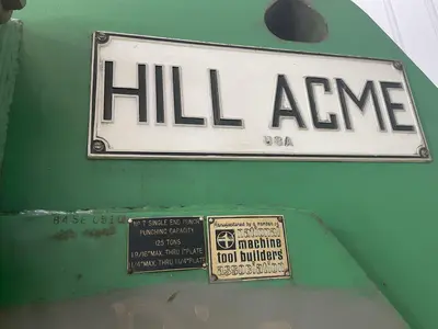 USED HILL-ACME #7