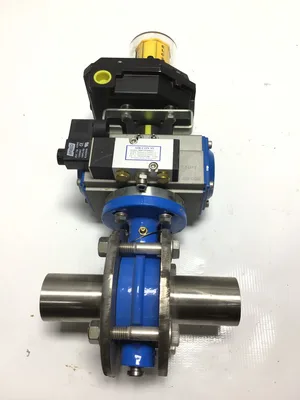 Air-con DA063B 5W2P-310-08B Pneumatic Actuator w/ Watchman Valve Position Transmitter