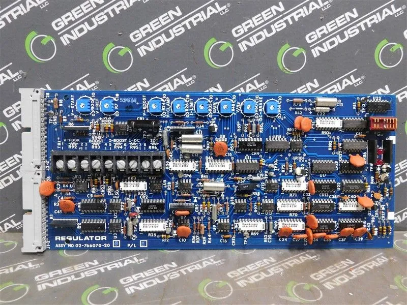 Emerson Regulator 02-766070-20 Regulator Control Board Rev. A P/L C Used