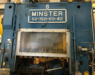1966 MINSTER S2-150-60-42 Mechanical Straight Side Presses | International Machinery (2)