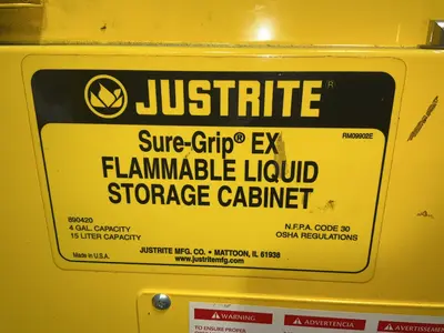 Used JUSTRITE 890420 Cabinets Ohio US | HGR 24 #1460133