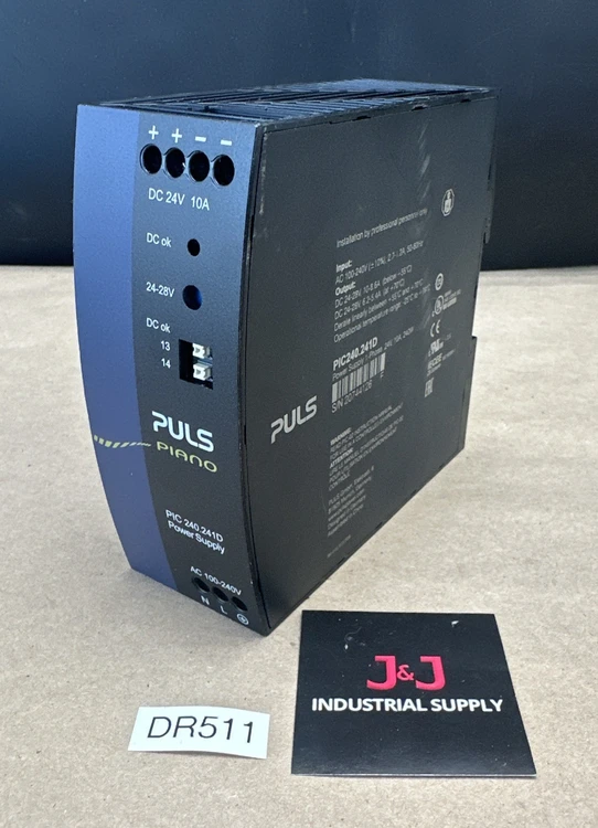 Used PULS PIC240.241D Power Supplies Indiana US | J&J Industrial Supply #774565