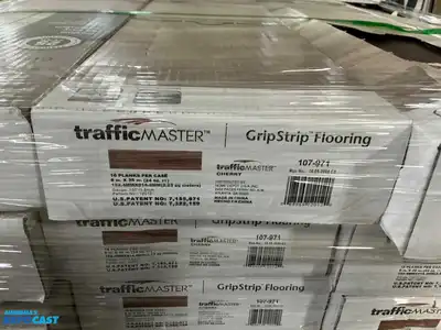 Pallet of 24 cases of Mixed Traffic Master Grip Strip Flooring