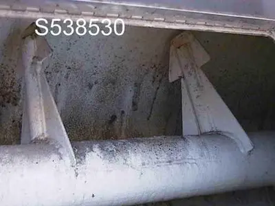 Mixer, Paddle, 25 CF, C/st, Epoxy Lined, #S545458