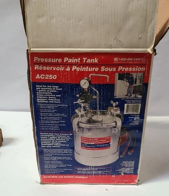 DeVilbiss Paint Pressure Tank AC250